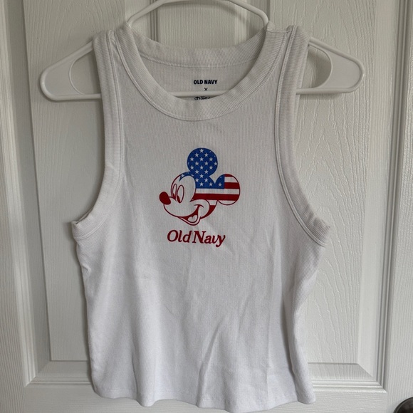 Old Navy Women’s Tank Top with Mickey Mouse Design - Large - Picture 2 of 5